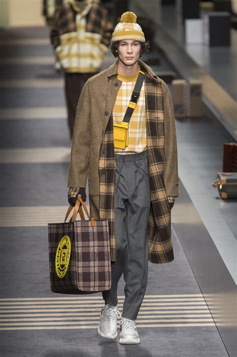 fendi fw 18 mens|Fendi Fall 2018 Menswear Fashion Show .